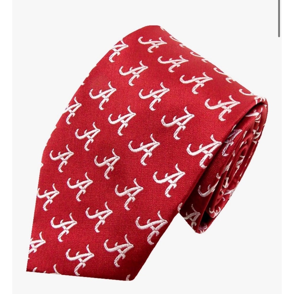 licensed University of Alabama Crimson Tide necktie by Donegal Bay 100% silk nWT